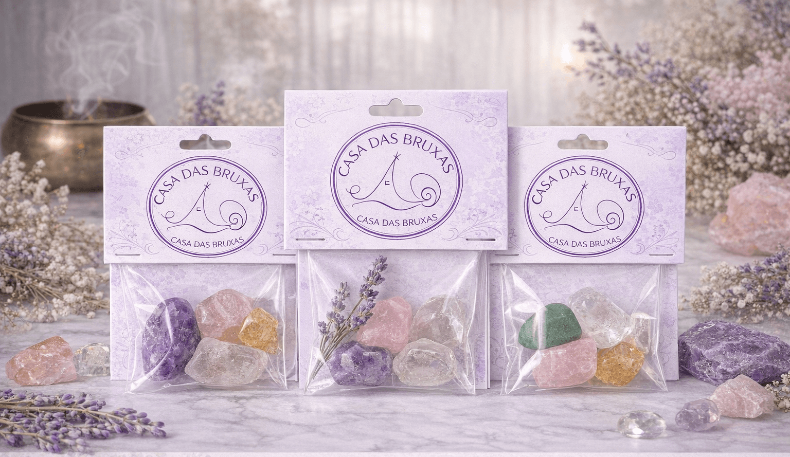 KIT CRISTAIS DOS 7 CHAKRAS